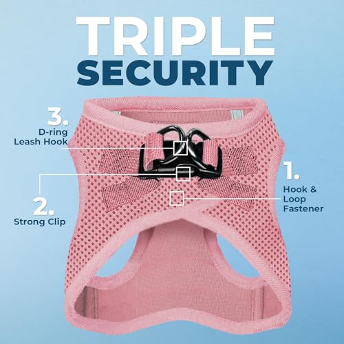 Harnais en résille aérée Voyager Best Pet Supplies, léger et sec après l’usage.