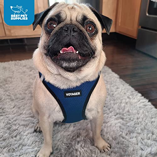 Best Pet Supplies Voyager Harnais Securite Triple: trois couches de protection pendant les sorties.
