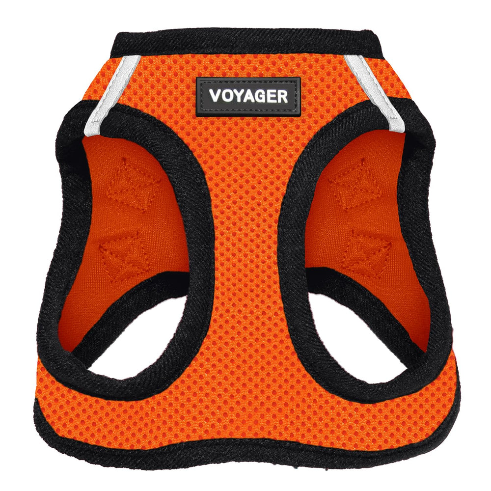 Best Pet Supplies Voyager Step-in Air Harnais: vue face avant, confort léger pour promenades quotidiennes