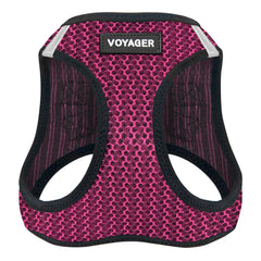 Best Pet Supplies Voyager Step-in Air harnais rose à deux teintes, visibilité accrue.