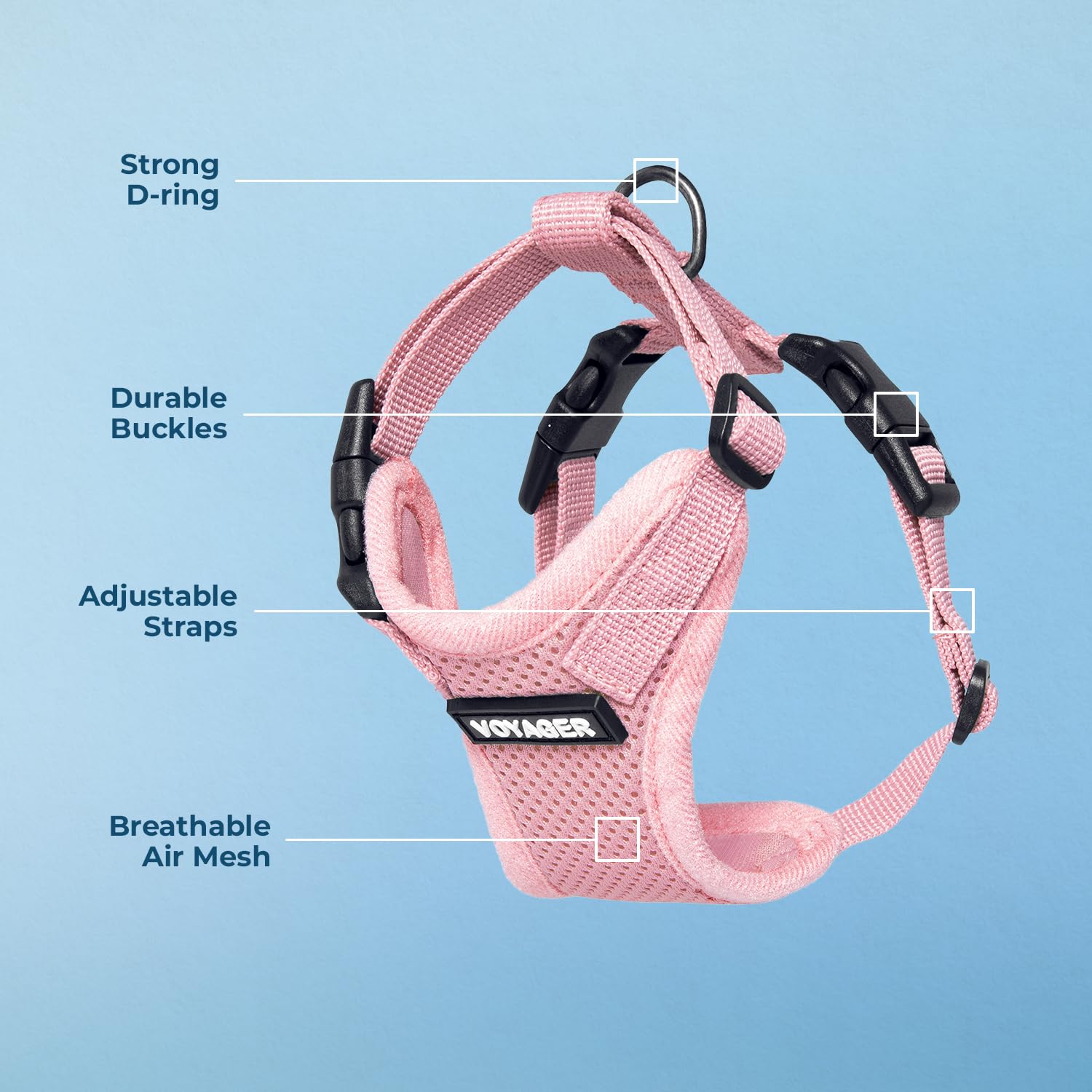 Maille respirante toutes saisons pour des sorties agréables par temps humide ou chaud.