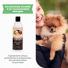 Best Shot Ultramax Pro: dilution 30:1 pour poils grossiers.