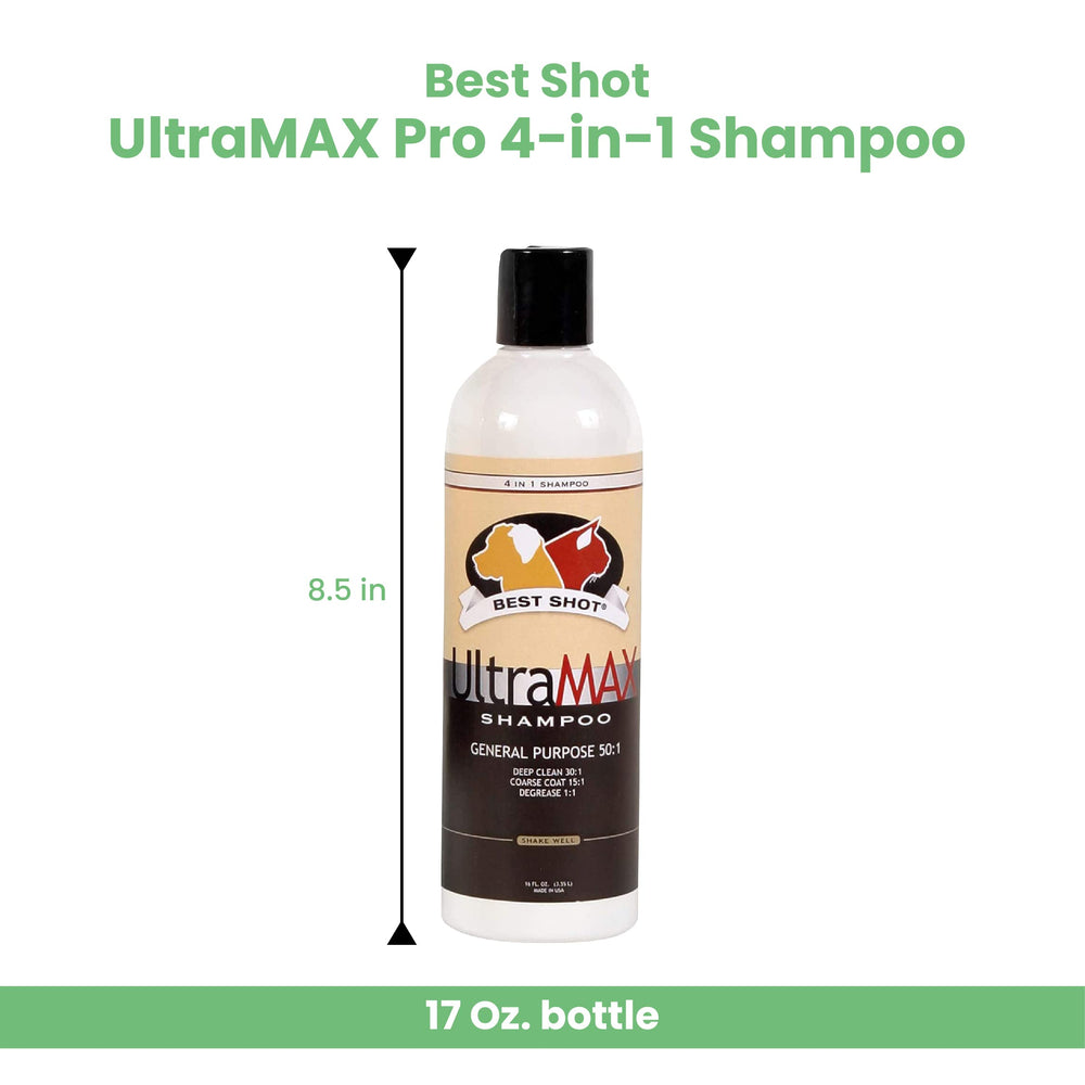 Best Shot Ultramax Pro: dilution 50:1 pour nettoyage général en douceur.