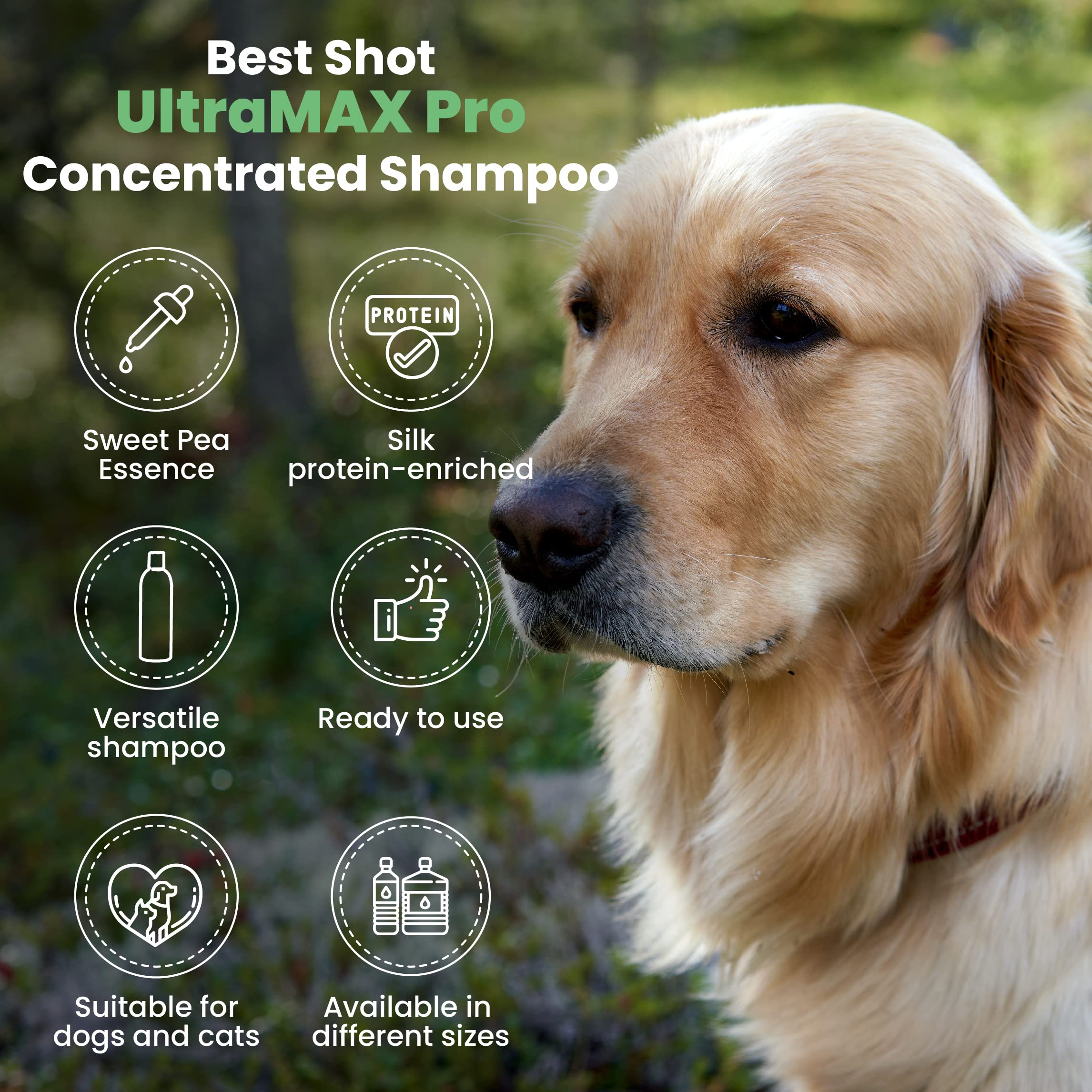 Best Shot Ultramax Pro: prêt à l'emploi sur pelage et peau.