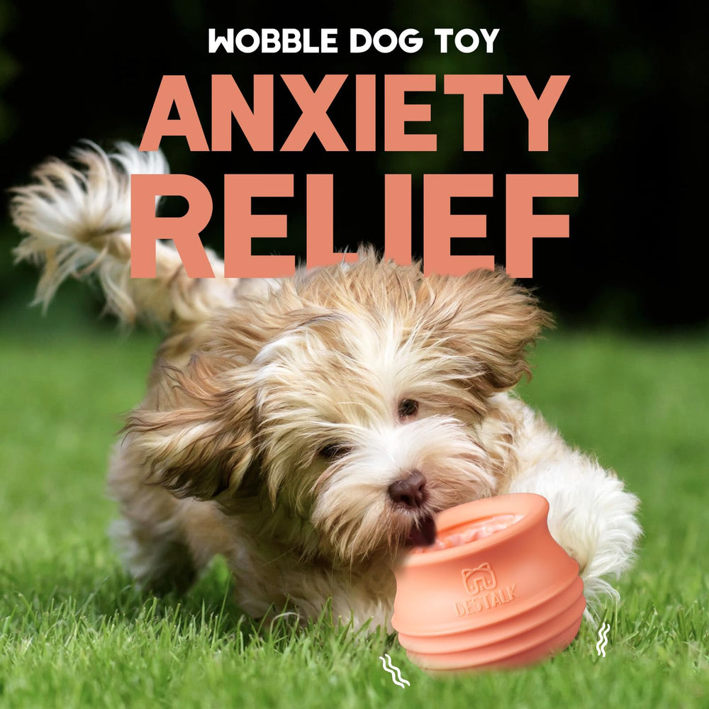 Bestalk jouet puzzle-dispenser remplissable stimule le chien à résoudre des défis.