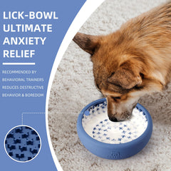 Bestalk silicone sans BPA bol de lechage chien durable et sûr