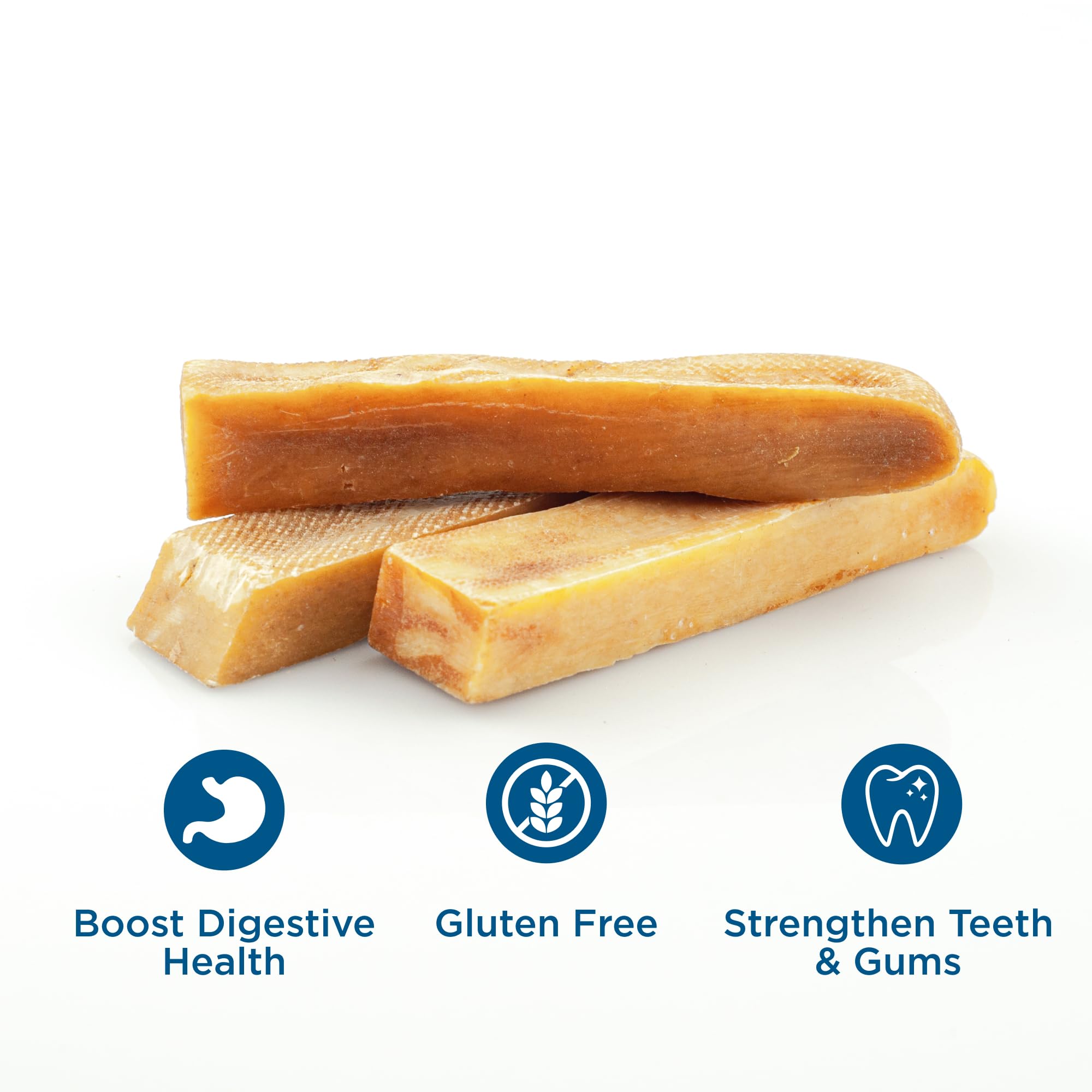 Best Bully Sticks Yak Cheese: sans lactose, adapté aux chiens sensibles.