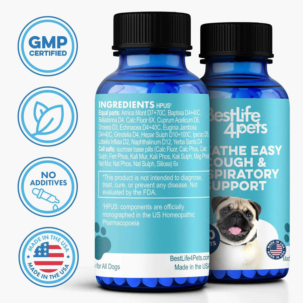 Coffre de 400 pellets: longue durée pour plusieurs chiens.