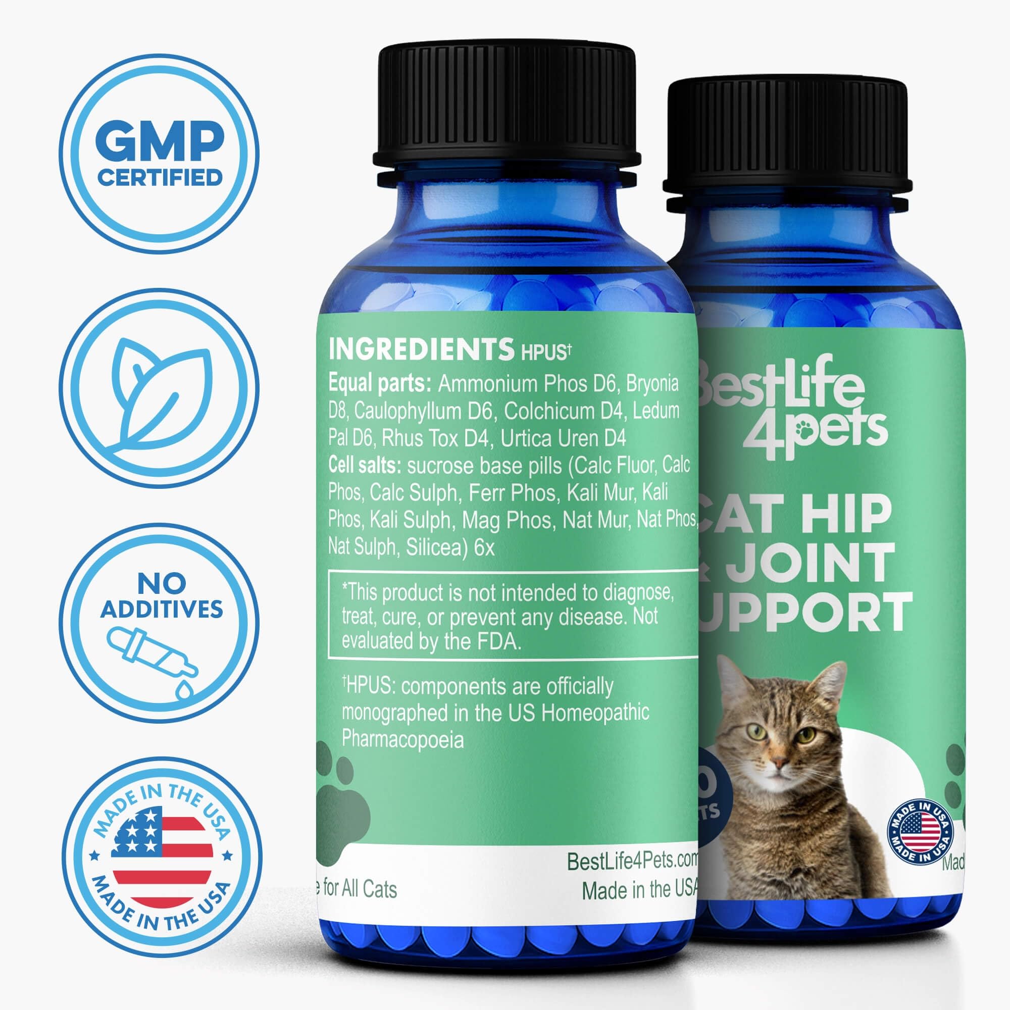 BestLife4Pets Chat: boîte compacte de 400 pilules pour usage quotidien