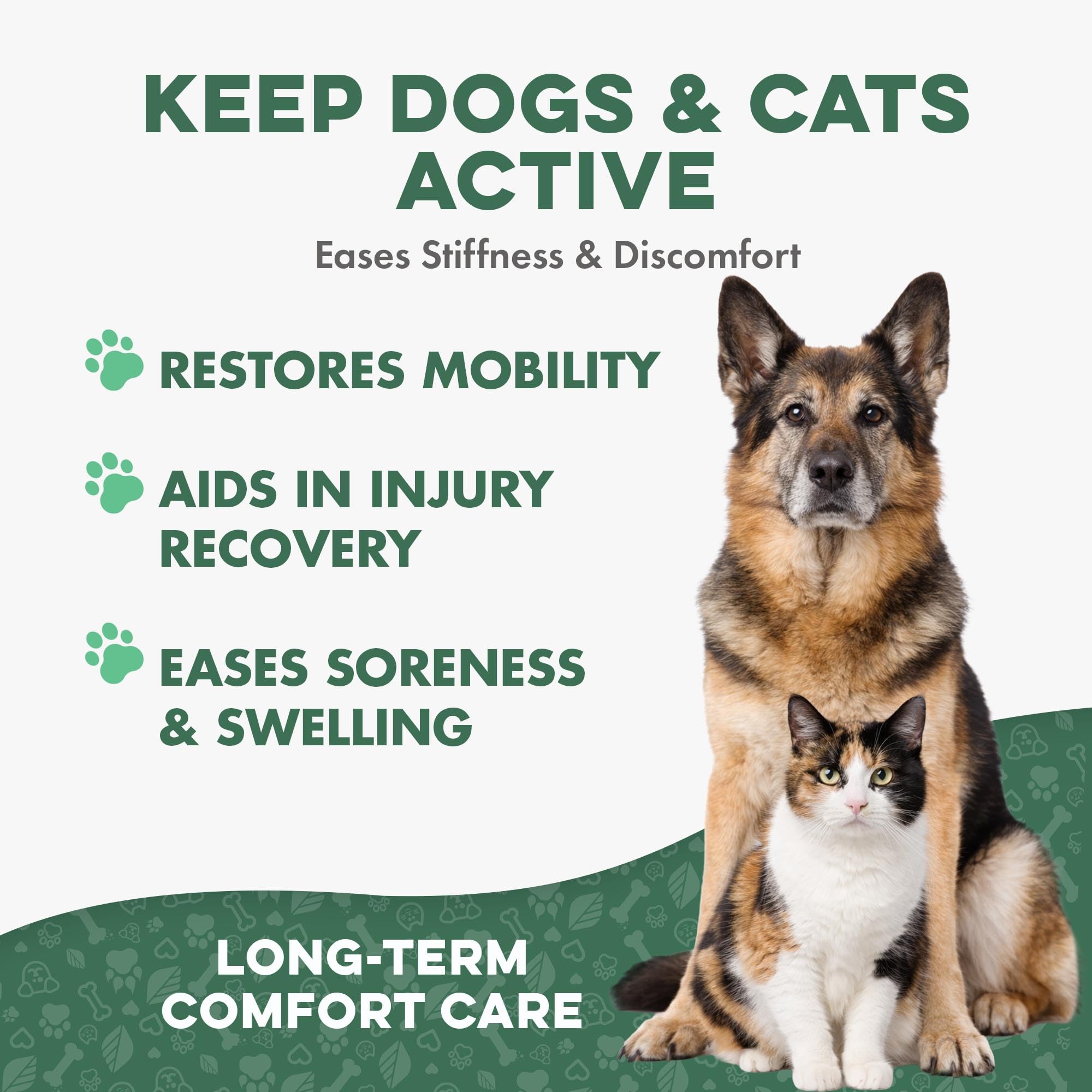 BestLife4Pets Walk-Easy – pilules à mélanger à la nourriture pour chien et chat.