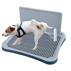 BESTMAN MARINE support-toilette petit-chien intérieur: facilite l'entraînement et garde les pattes sèches.