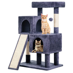 BestPet arbre à chat 36 pouces pour intérieur, espace vertical et divertissement.