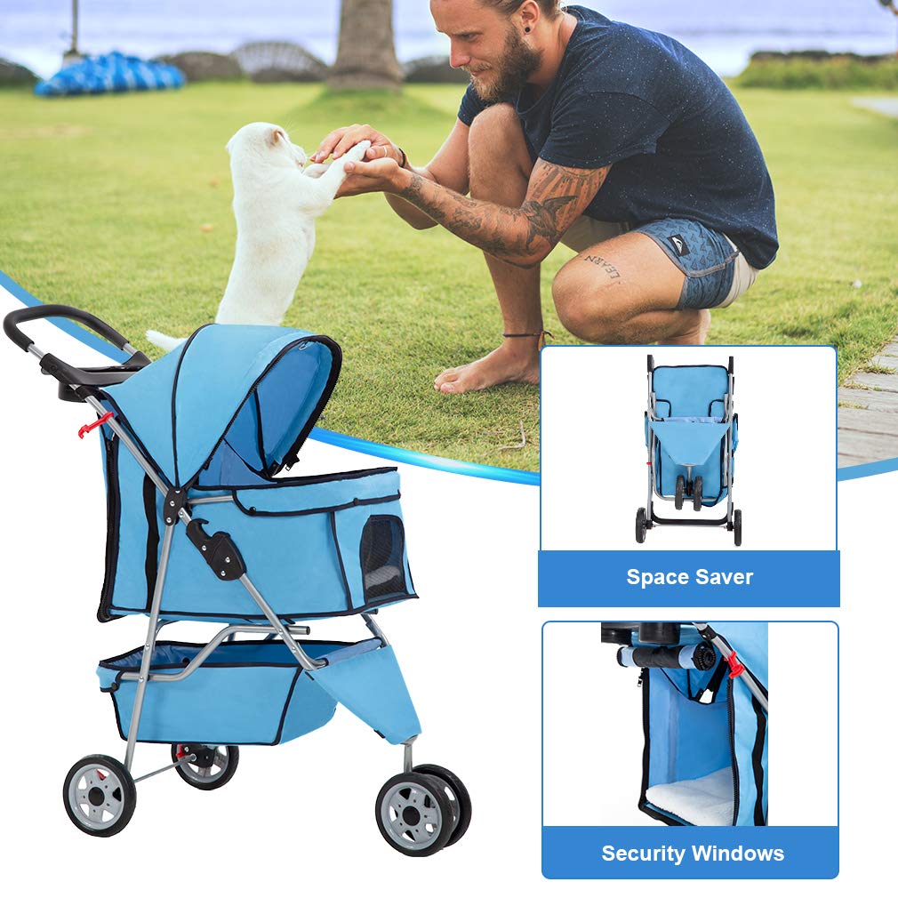 BestPet Poussette Porte-Gobelet Poignee: accès pratique à une boisson.