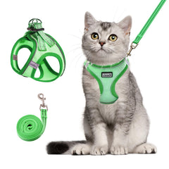 Betmaypet harnais chat respirant en maille pour balades fraiches