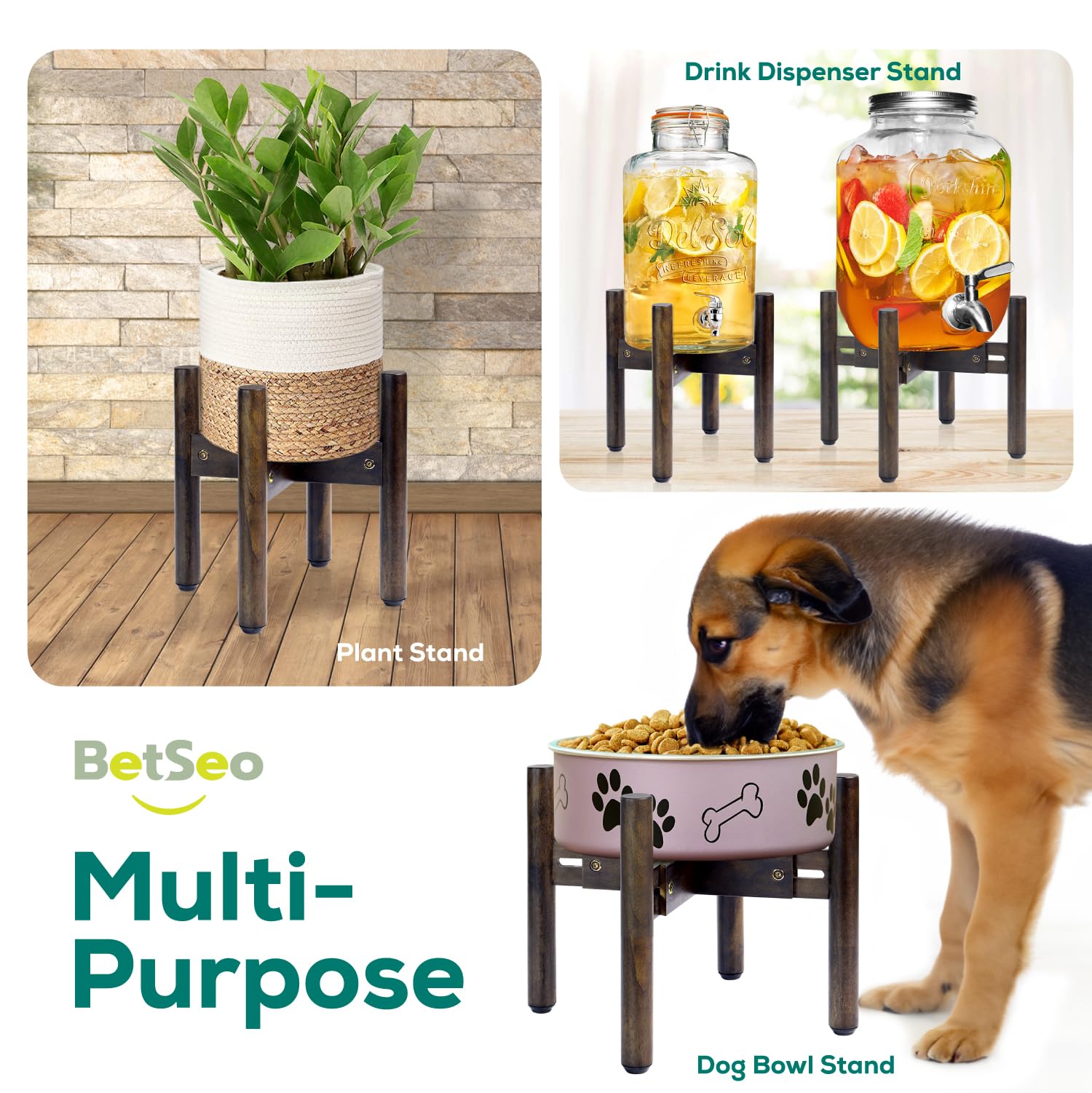 BETSEO 2Pack compatible avec bols standards bol non inclus