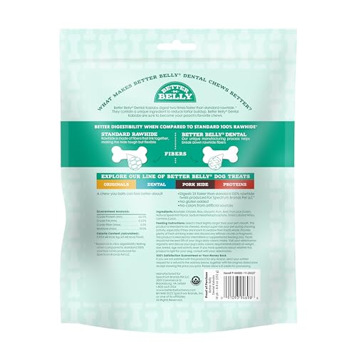 Better Belly Dental Kabobs haleine-fraiche, menthe pour une haleine plus agréable.