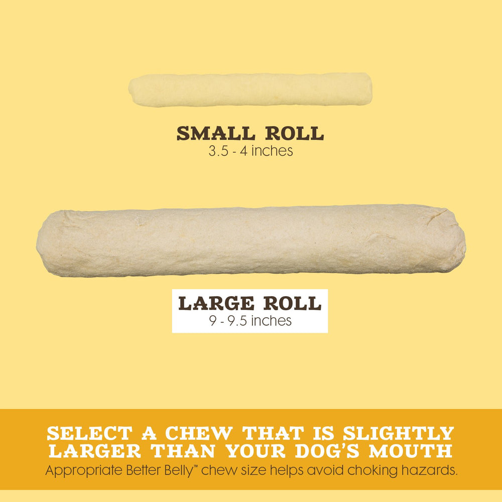 Better Belly – formulaire en rouleau, expérience de mastication agréable.