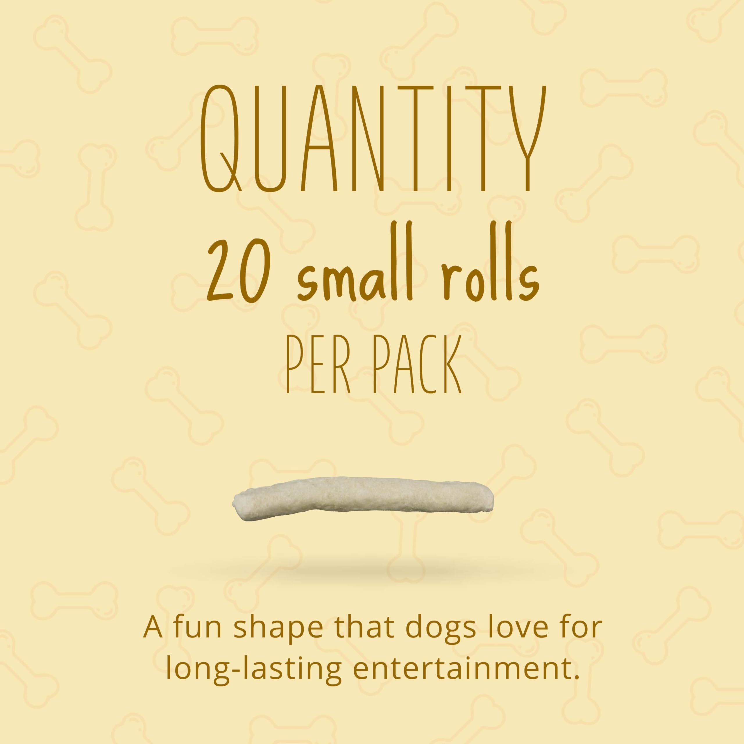 Better Belly Originals Paquet 20 rouleaux, présentation pratique pour le chien.