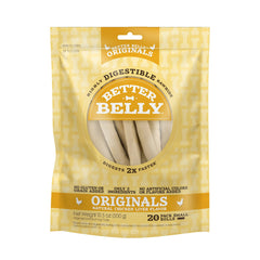 Better Belly Originals Rouleaux petits foie de poulet, goût apprécié et digestibilité améliorée.