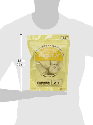 Better Belly: démonstration de digestion rapide par la texture de l’os.