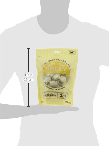Better Belly Rolls emballage zip préserve la fraîcheur