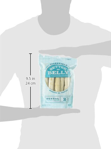 Better Belly rouleaux dentaires sans céréales, option naturelle.