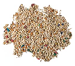 Better Bird: ingrédients à base de grains pour perruche, qualité naturelle.