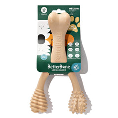 BetterBone forme trident-y : prise facile pour chiens actifs et masticateurs moyens.
