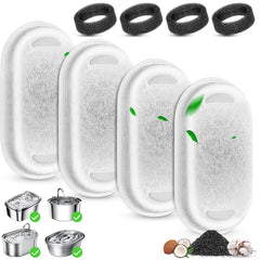 Filtre Beyolike pour fontaine chat 2L, eau plus claire et savoureuse.