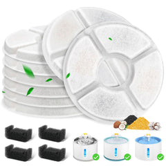 Filtre Beyolike pour fontaine chat 81oz, eau plus fraîche.