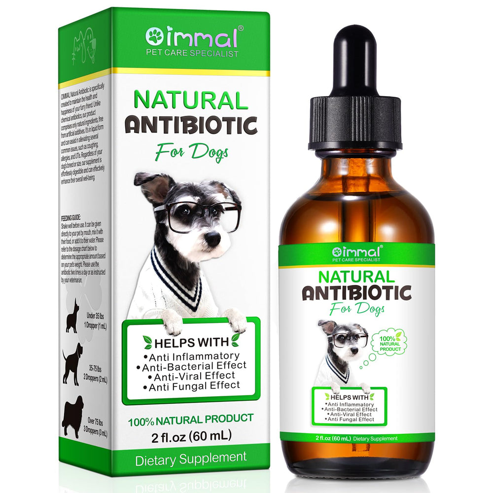 Beyxdu antibiotiques pour chiens, flacon compte-gouttes pratique pour dosage précis.
