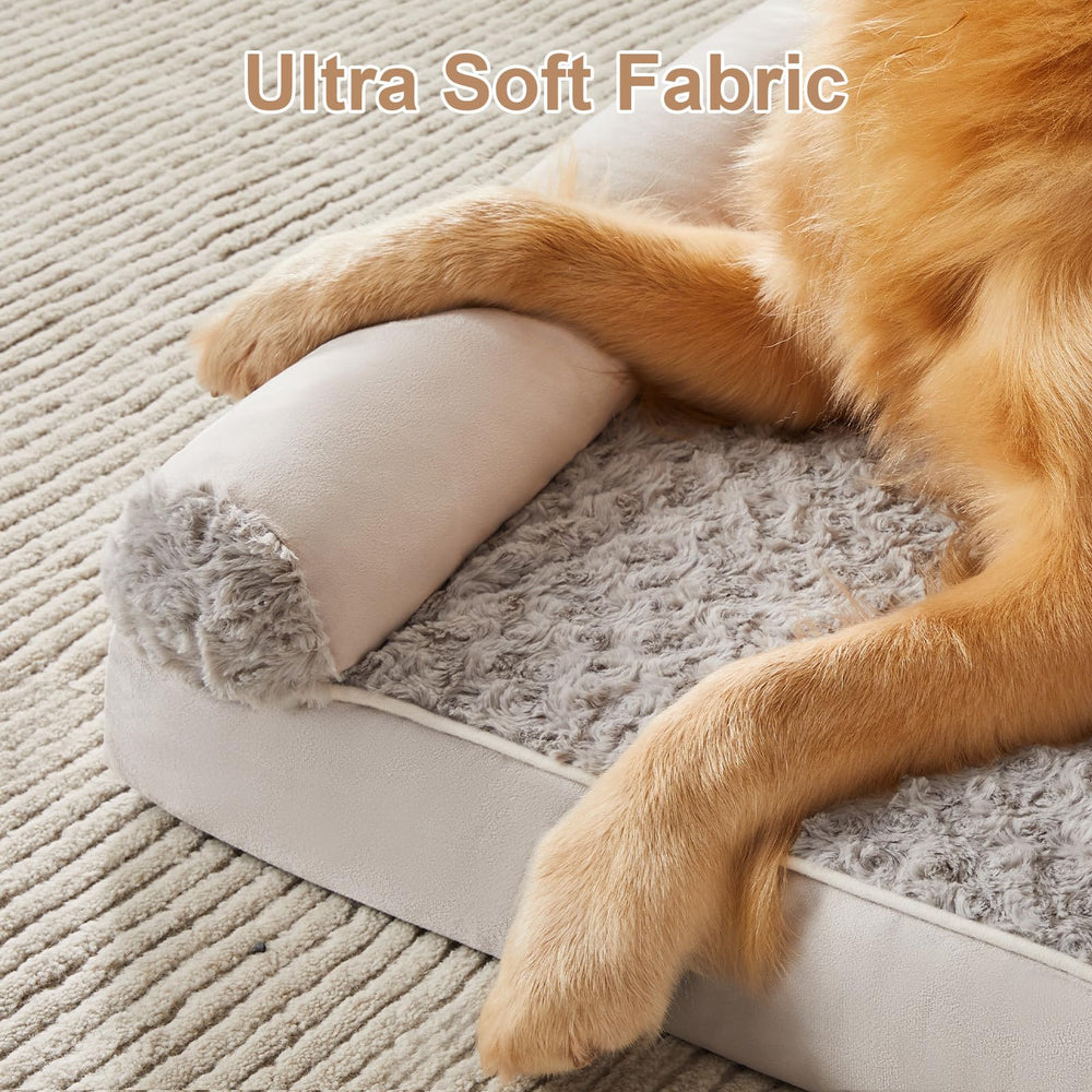 Dimensions 54 po x 36 po x 7 po pour chiens jusqu'à 150 lb