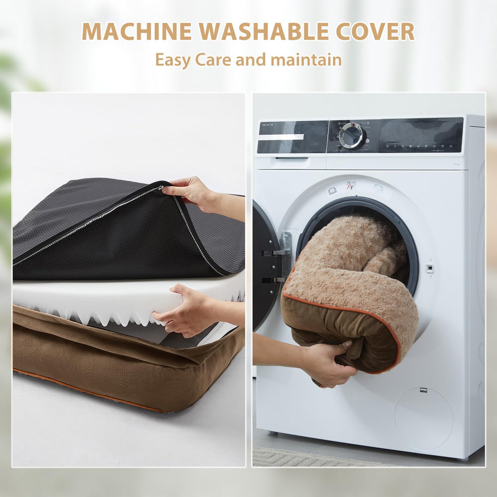 Housse lavable et amovible facile d’entretien pour chiens.
