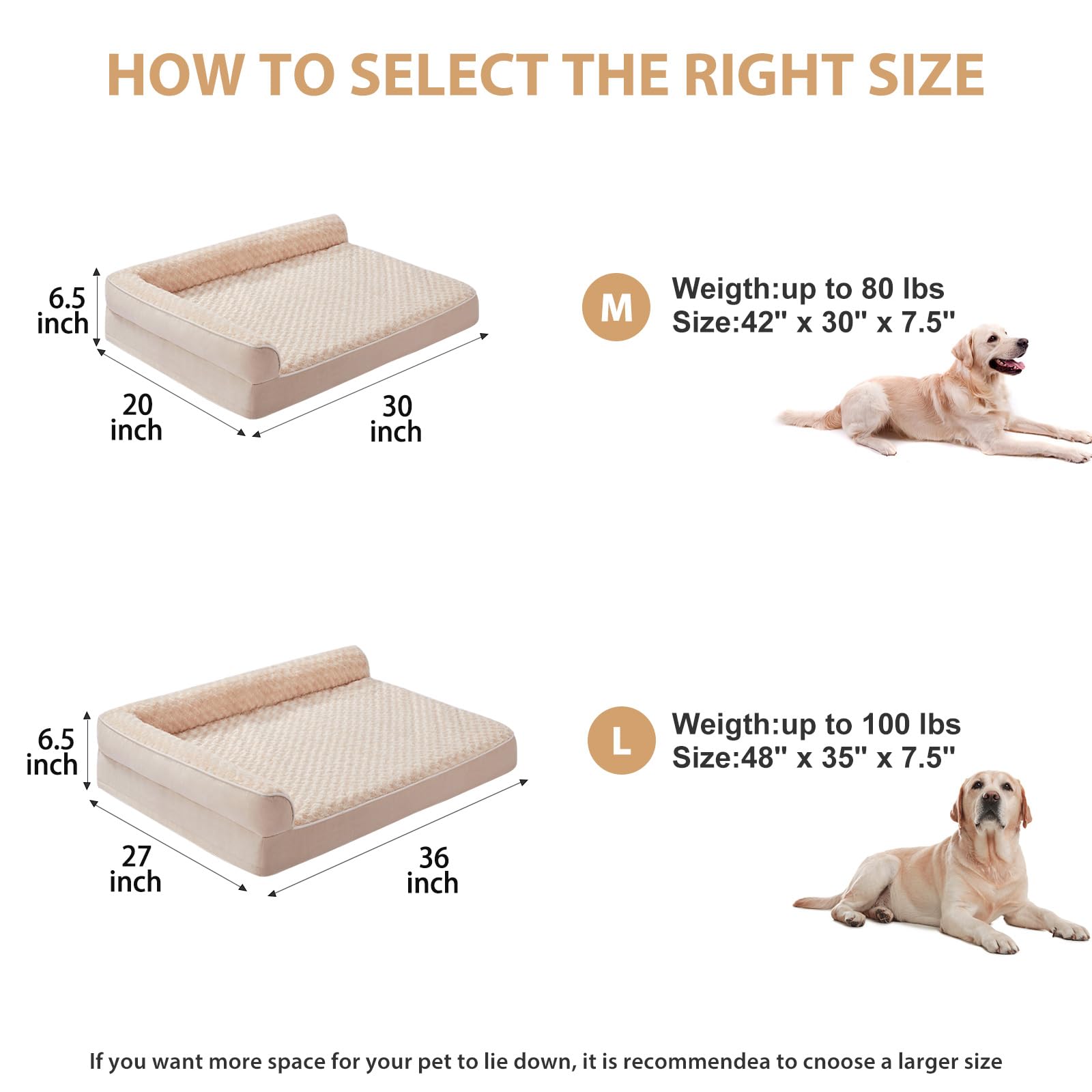 BFPETHOME housse lavable avec fermeture zippee facilite le nettoyage.