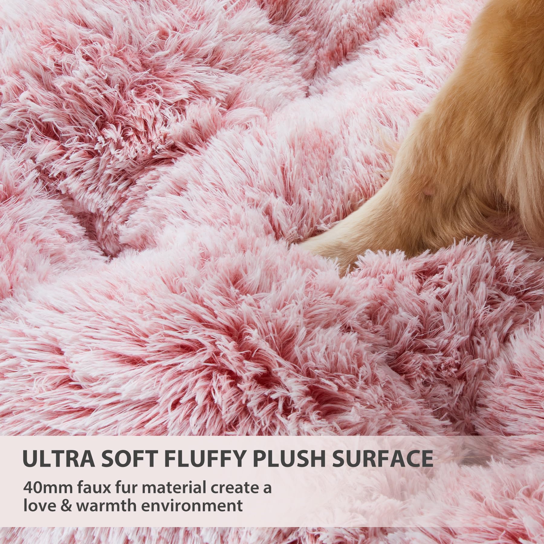 BFPETHOME housse lavable lit rose: entretien simple et rapide.