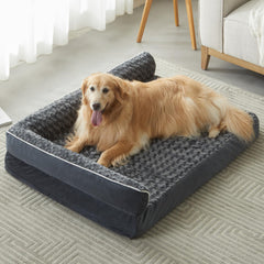 Lit BFPETHOME avec housse lavable pour entretien facile.