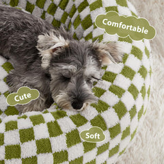 BFPETHOME lit-donut-pour-chien-anti-stress: repos apaisé.