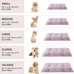 BFPETHOME revêtement doux lit rose: sensation chaleureuse et rassurante.
