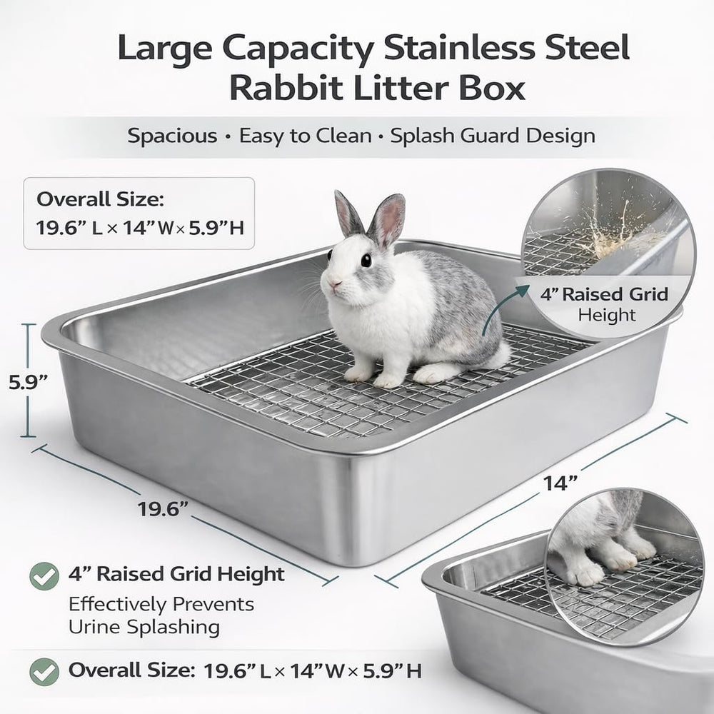 BHPSMWZ litière polyvalente pour lapins, cobayes et autres petits animaux.