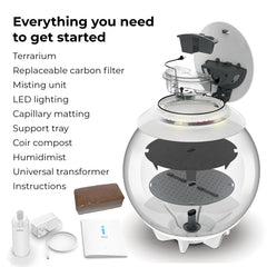 BiOrb AIR 60: vue à 360° pour une observation détaillée du terrarium