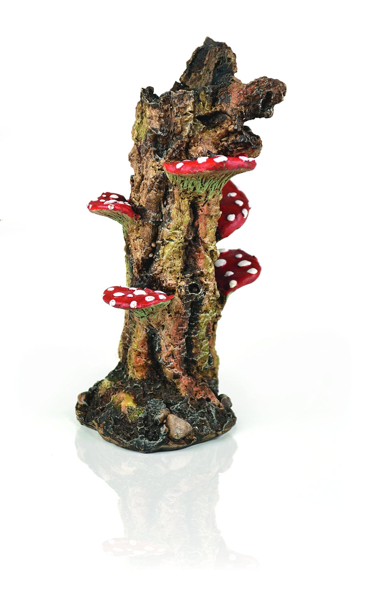 BiOrb ornement tronc champignon pour aquarium, décor durable et facile à placer sur le tube bulle.