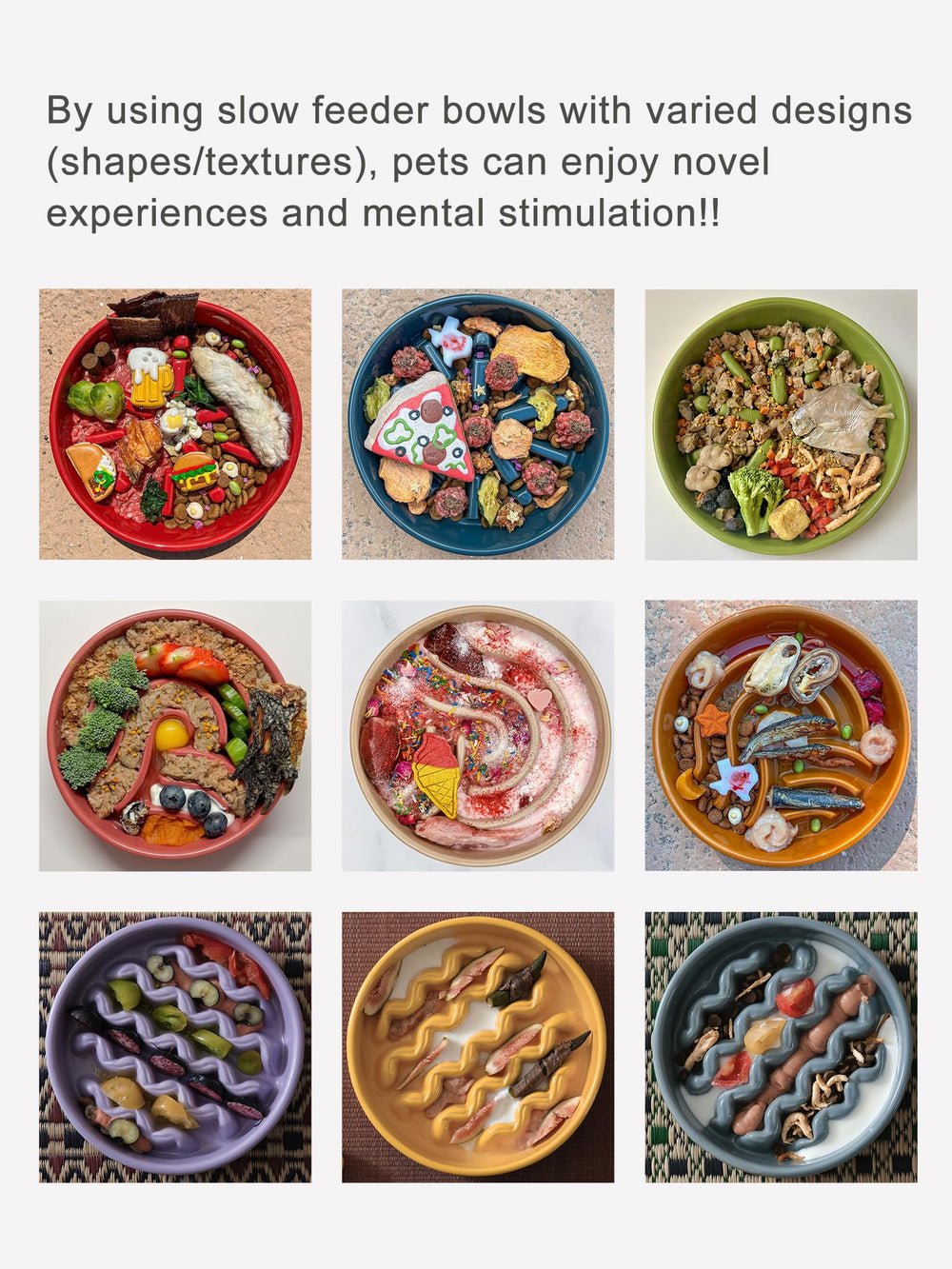 BICOPET bol ceramique-digestion-zen: favorise une expérience de repas plus calme.