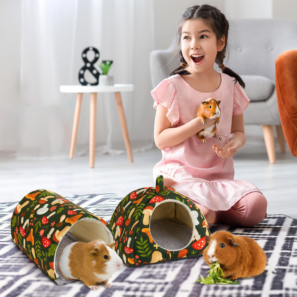 Bienbee coussin doux cachette verte — confort hivernal pour petites bêtes.