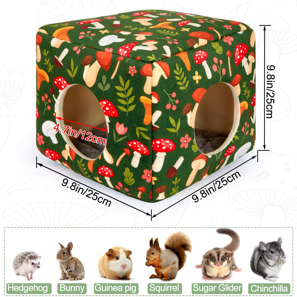 Dimensions environ 25 cm, adapté à cobayes et petits rongeurs.