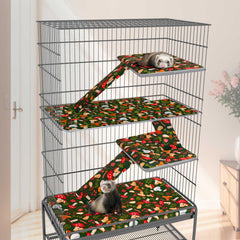 Bienbee liner cage furet ensemble 7 pièces, montage flexible et durable.