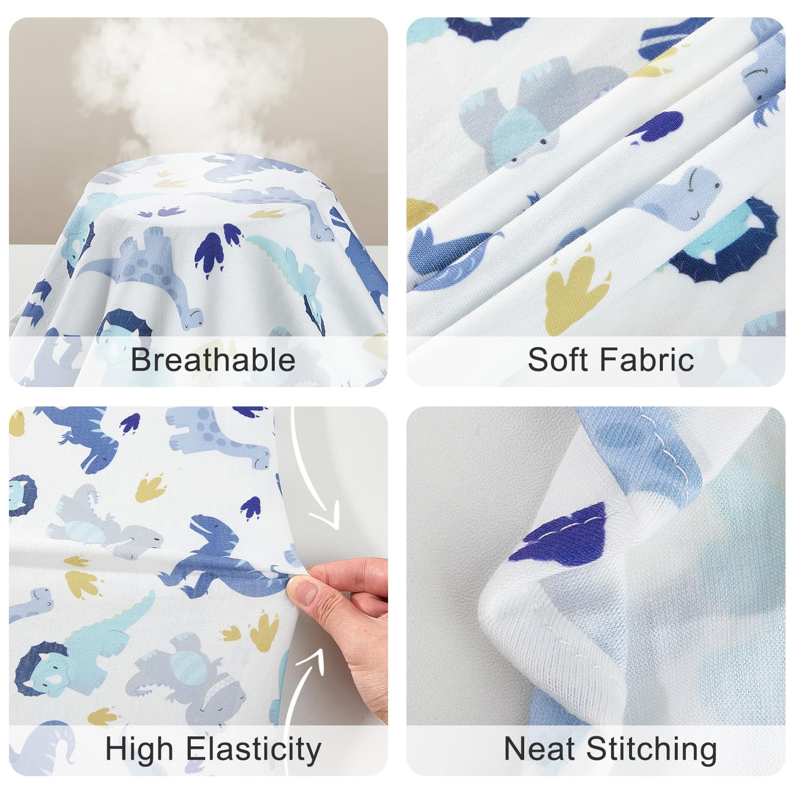 Bienbee pyjama chien motif requin, idéal pour le sommeil et le jeu.