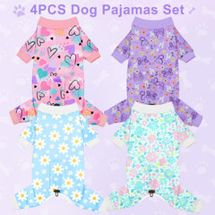Bienbee pyjamas chien motif cœur pour style et confort