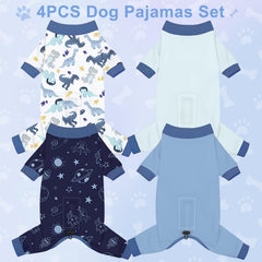 Bienbee pyjamas chien motif motifs differents, parfait pour le quotidien et les seances photo