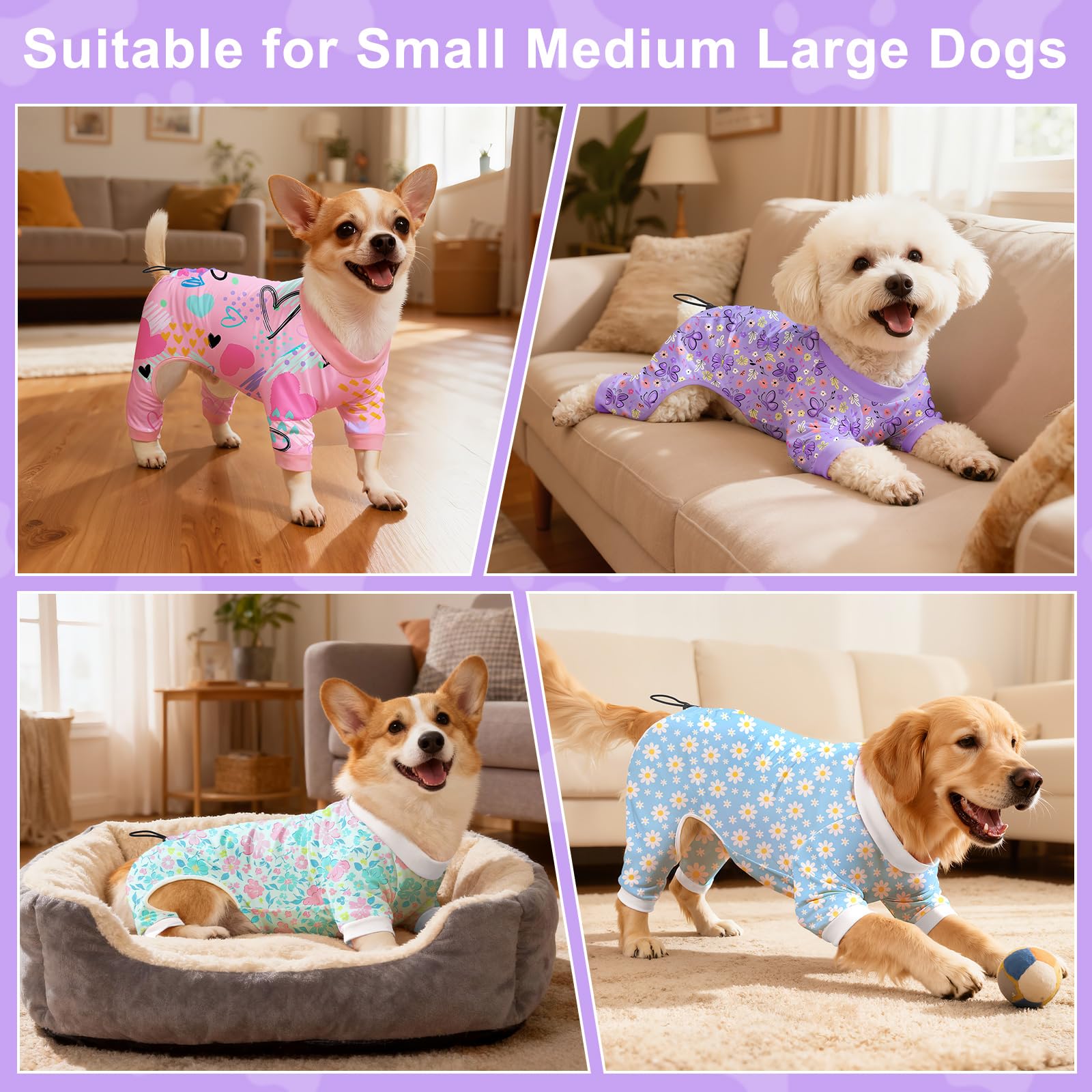 Bienbee pyjamas chien motif papillon idéal pour séances photos