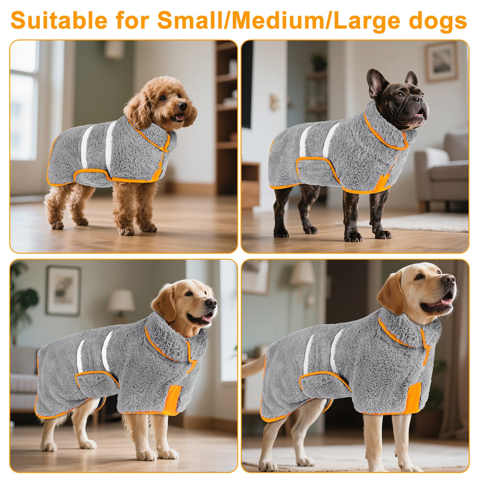 Robe Bienbee chien taille XXL, adaptée à la plupart des races.
